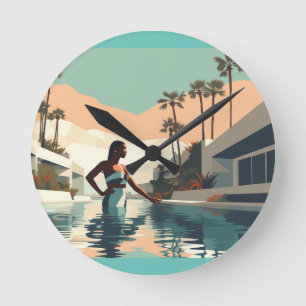 HORLOGE RONDE MÉDITATION #1