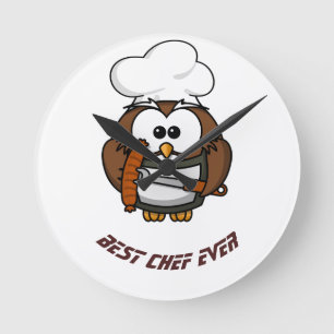 Horloge Ronde Meilleur chef
