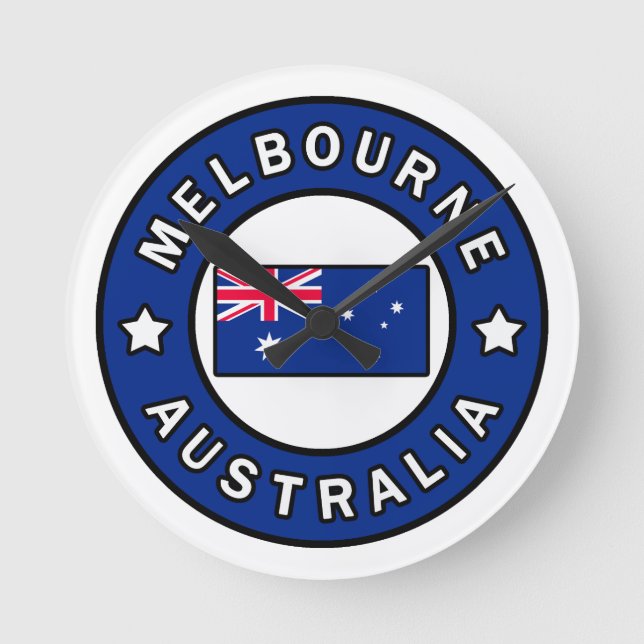 Horloge Ronde Melbourne Australie (Recto)