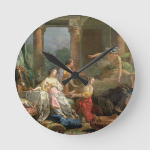 Horloge Ronde Mercury, Herse et Aglauros, 1763 (huile sur la