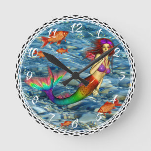 HORLOGE RONDE MERMAID