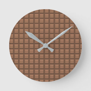Horloge Ronde Milk chocolat