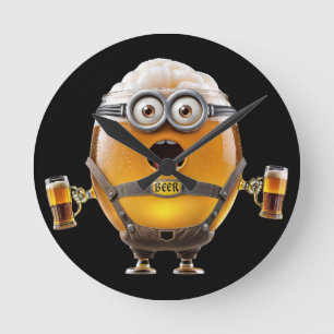 Horloge Ronde Minion Oktoberfest