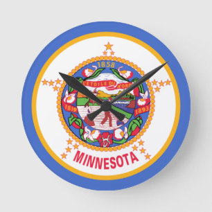 HORLOGE RONDE MINNESOTA