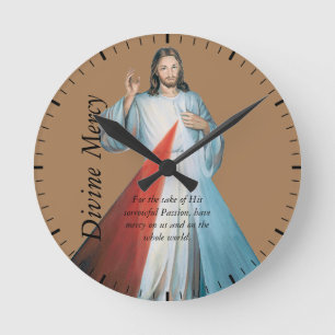 Horloge Ronde miséricorde divine