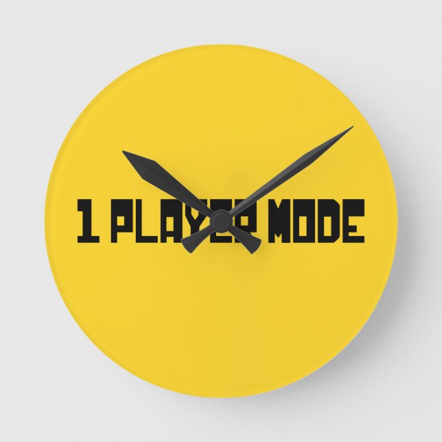 Horloge Ronde Mode Single/One Player (Recto)