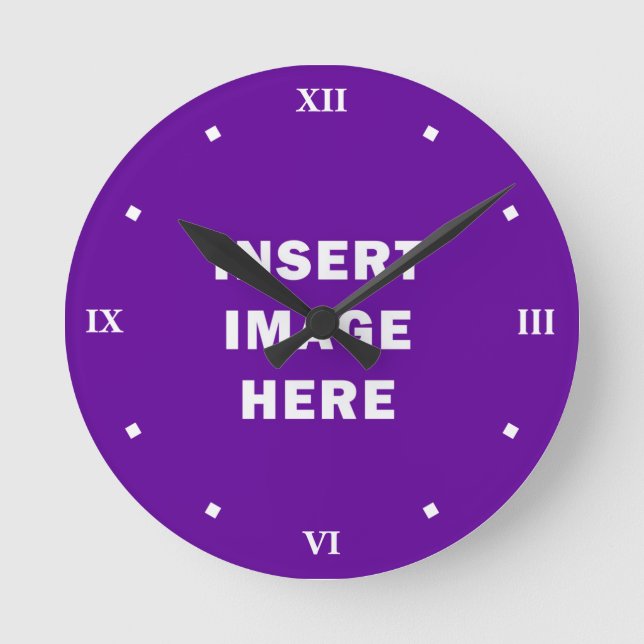 Horloge Ronde Modèle fait sur commande d'horloge avec les (Recto)