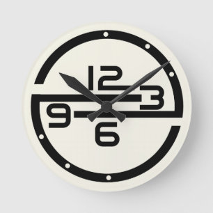 Horloge Ronde Moderne