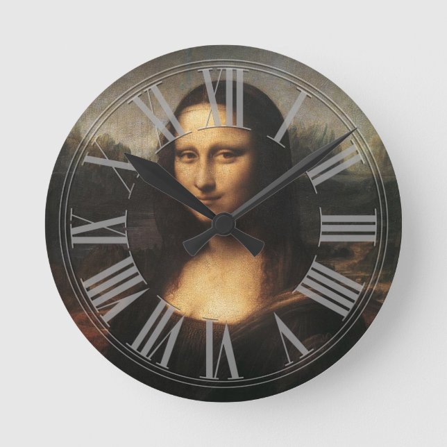 Horloge Ronde Mona Lisa (Recto)