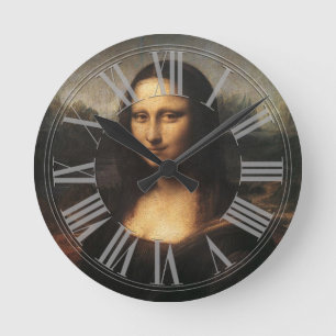 Horloge Ronde Mona Lisa