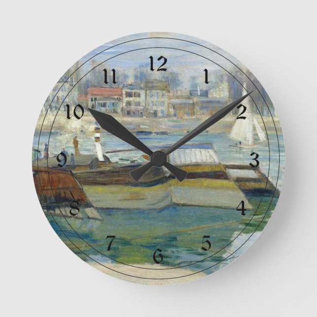 Horloge Ronde Monet - La Seine aux Asnières (Recto)