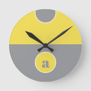 Horloge Ronde Mongram de Yellow