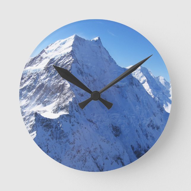 Horloge Ronde Mont Cook (Aoraki) Peak, Nouvelle-Zélande (Recto)
