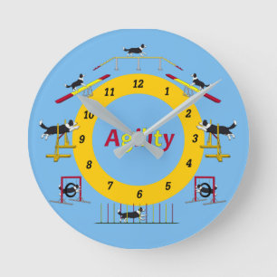 Horloge Ronde Montre à agilite