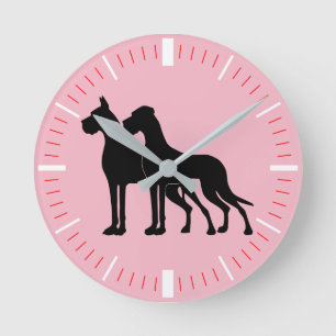 Horloge Ronde Montre moderne Dogue