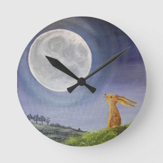 Horloge Ronde Moon Gazing Hare