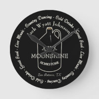 Moonshine amusante Honneur tonk barre cadran