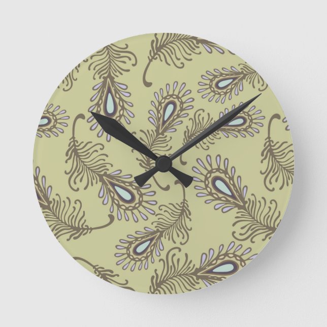 Horloge Ronde Motif (Recto)