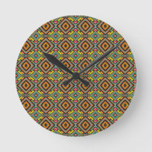 Motif géométrique coloré unique