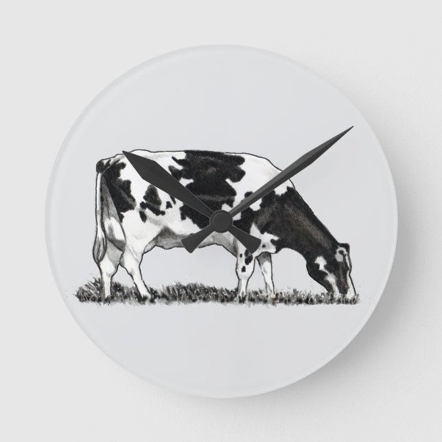 Horloge Ronde Mousepad (Recto)