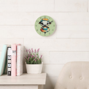 Horloge Ronde Mouton Ballerina