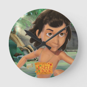 Horloge Ronde Mowgli 3