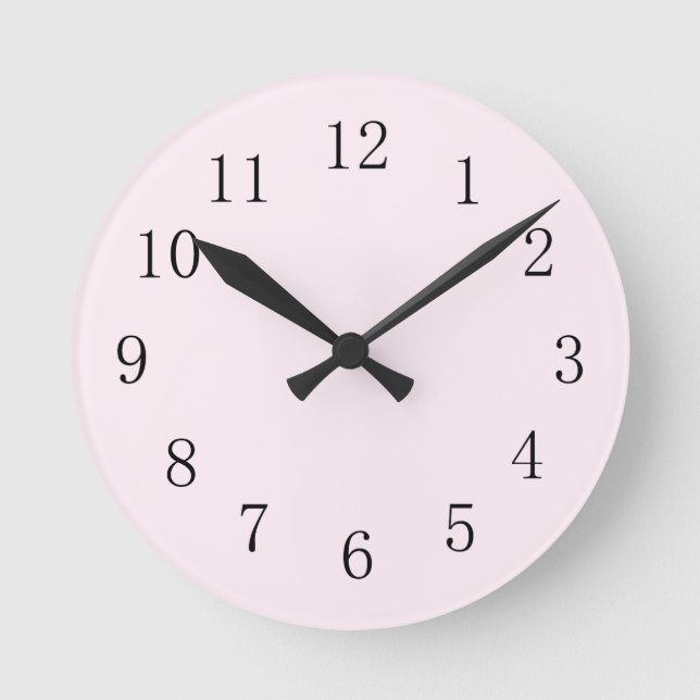Horloge Ronde Murclock Blush Round (Recto)