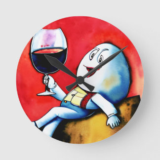 Horloge Ronde Murs D'Horloge Humpty DumptyDu Décor Maison Bureau