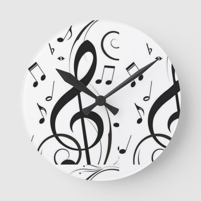 HORLOGE RONDE ***MUSIC MUSIC MUSIC (Recto)