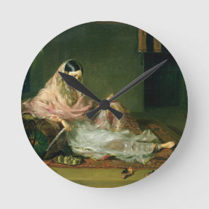 Horloge Ronde Muslim Lady Recrows, 1789 (huile sur toile)