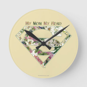 Horloge Ronde My Mom My Hero