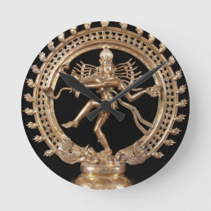 HORLOGE RONDE NATARAJ HINDU DIEU