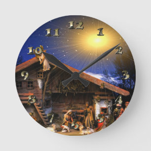 Horloge Ronde Nativity of Jesus Christ