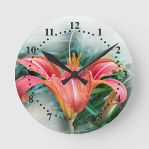 Horloge Ronde nénuphar