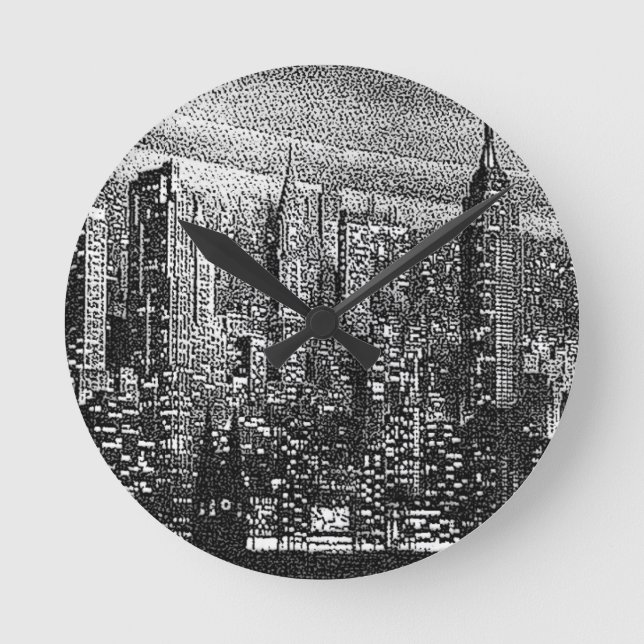 Horloge Ronde New York (Recto)
