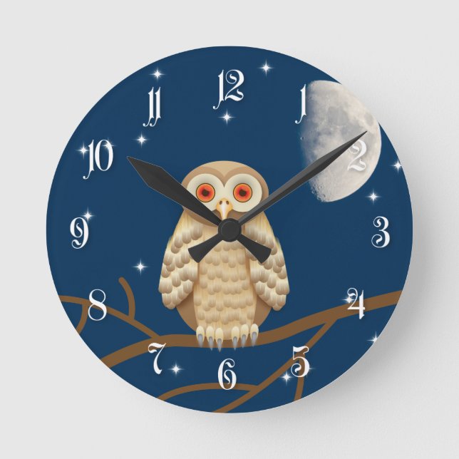 Horloge Ronde Night owl (Recto)