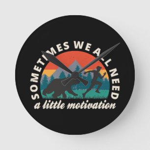 Horloge Ronde  Nous avons tous besoin d'un peu de motivation amu