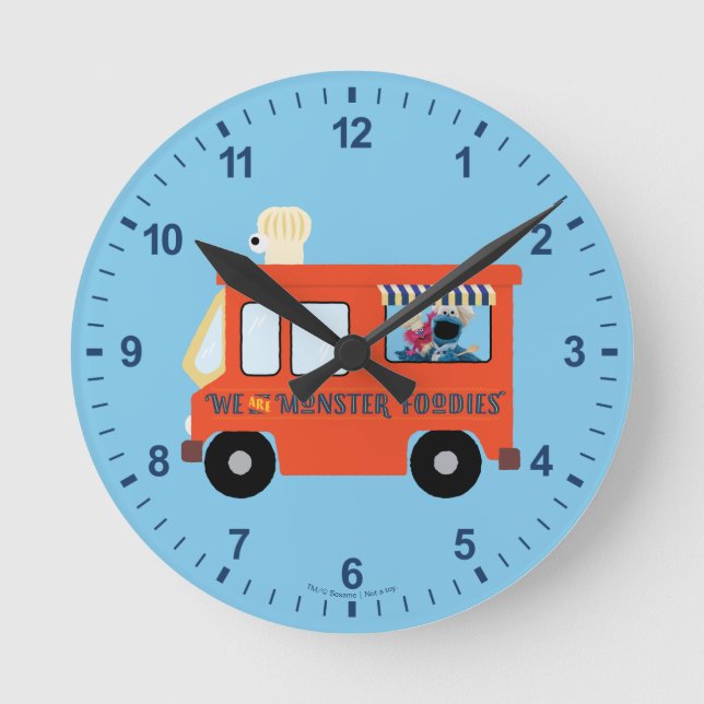 Horloge Ronde Nous Sommes Des Gentils Monstres (Recto)