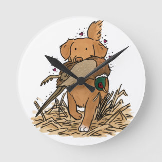 Horloge Ronde Nova Scotia Duck Tolling Retriever