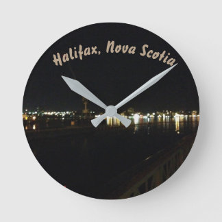 Horloge Ronde Nuit à Halifax (Nouvelle-Écosse)