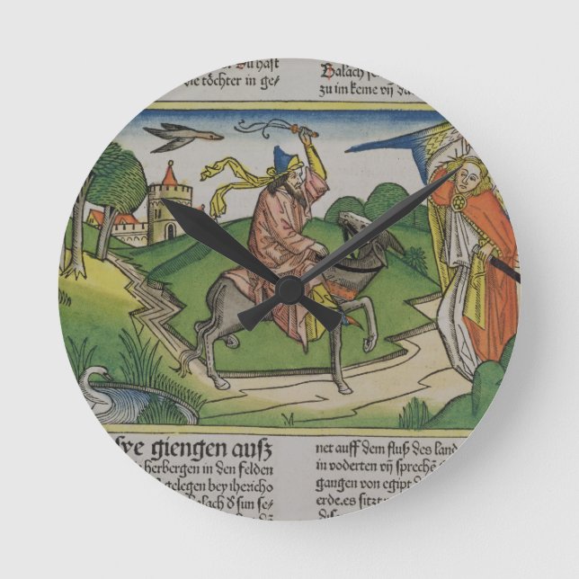 Horloge Ronde Numéros 22 20-35 Le cul de Balaam, du 'N (Recto)