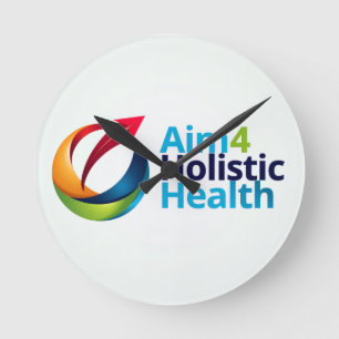 Horloge Ronde Objectif 4 Santé Holistique