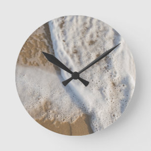 Horloge Ronde Océan et plage