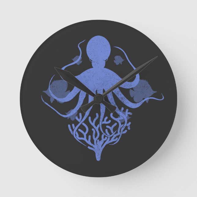 Horloge Ronde Octopus (Recto)