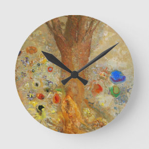Horloge Ronde Odilon Redon Bouddha Dans Sa Jeunesse