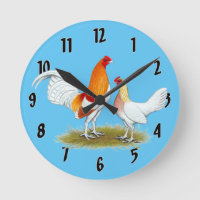 Old English Game Bantam : Red Pyle
