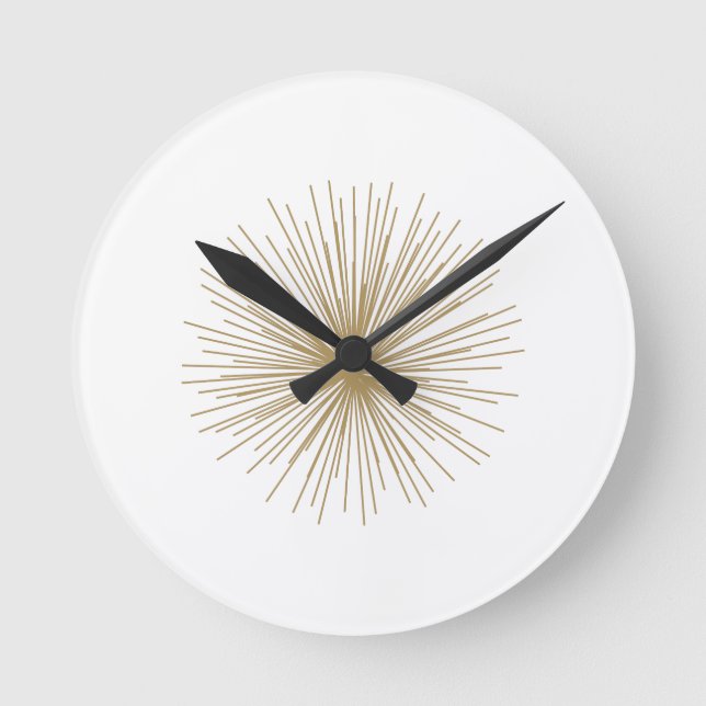 Horloge Ronde Or Spoutnik Starburst (Recto)