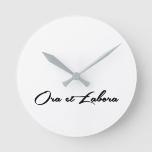 Horloge Ronde Ora et Labora