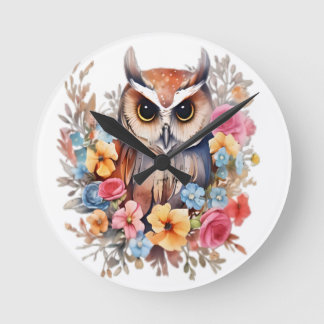 Horloge Ronde Oreiller Rond