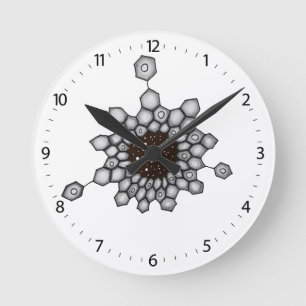 Horloge Ronde Organic Chemistry Aromatique Structure Space Stars